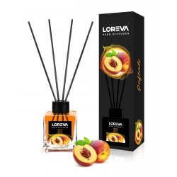 Odorizant De Camera Cu Betisoare Piersica, Loreva, 100 ml