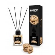 Aroma Dulce a Amintirilor: Parfum de Camera cu Betisoare Aromate de Cookie Prajitura Loreva, 100 ml