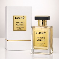Extrait de Parfum CLONÉ™ – POUDRE VANILLÉ – 50 ml Unisex inspirat din  Matière première Vanilla Powder